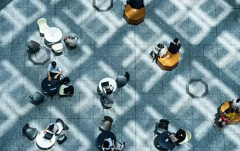 Illustration espaces de vie et de travail