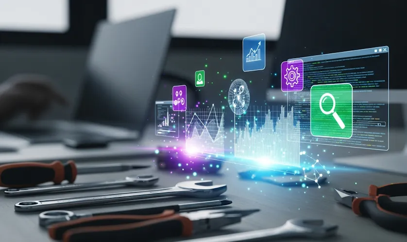 Illustration Outils et Interfaces